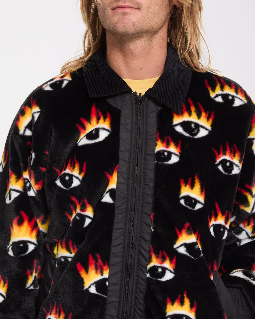 Ozzy Wendbare Bomberjacke - Black