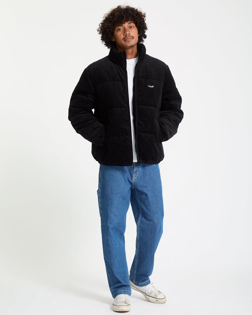 Walltz Corduroy Jacke - Black