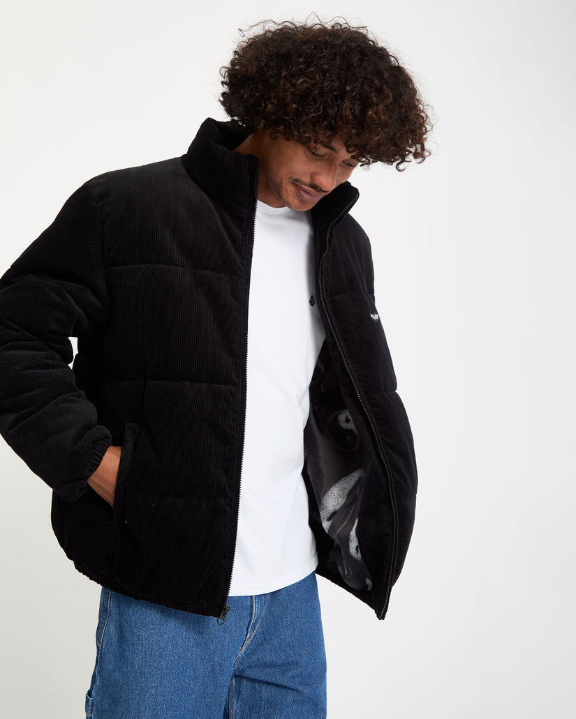 Walltz Corduroy Jacke - Black