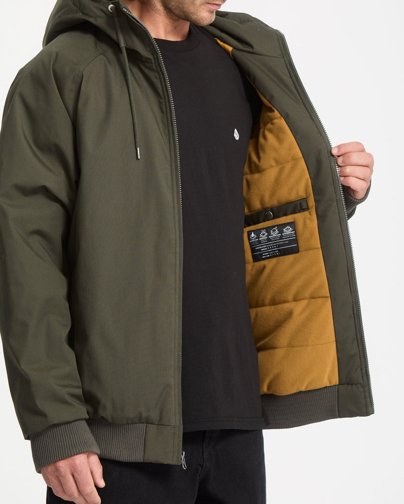 Hernan 10K Jacke - Rinsed Black