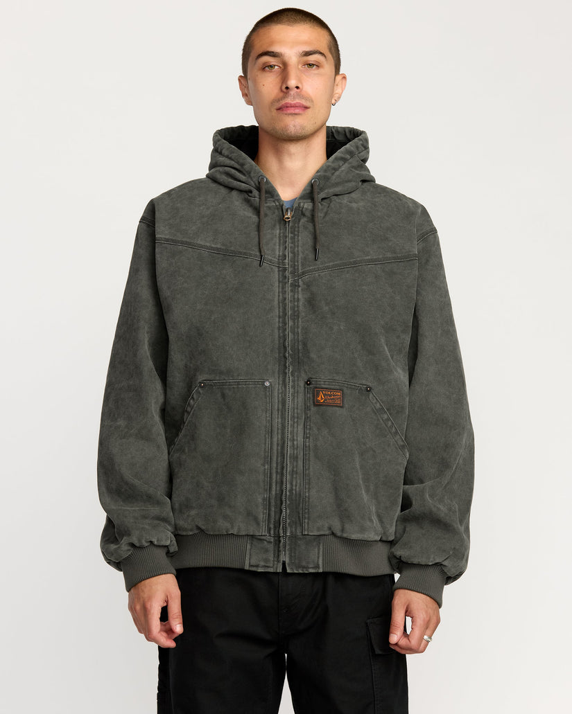 Hamilstorm Jacke - Rinsed Black