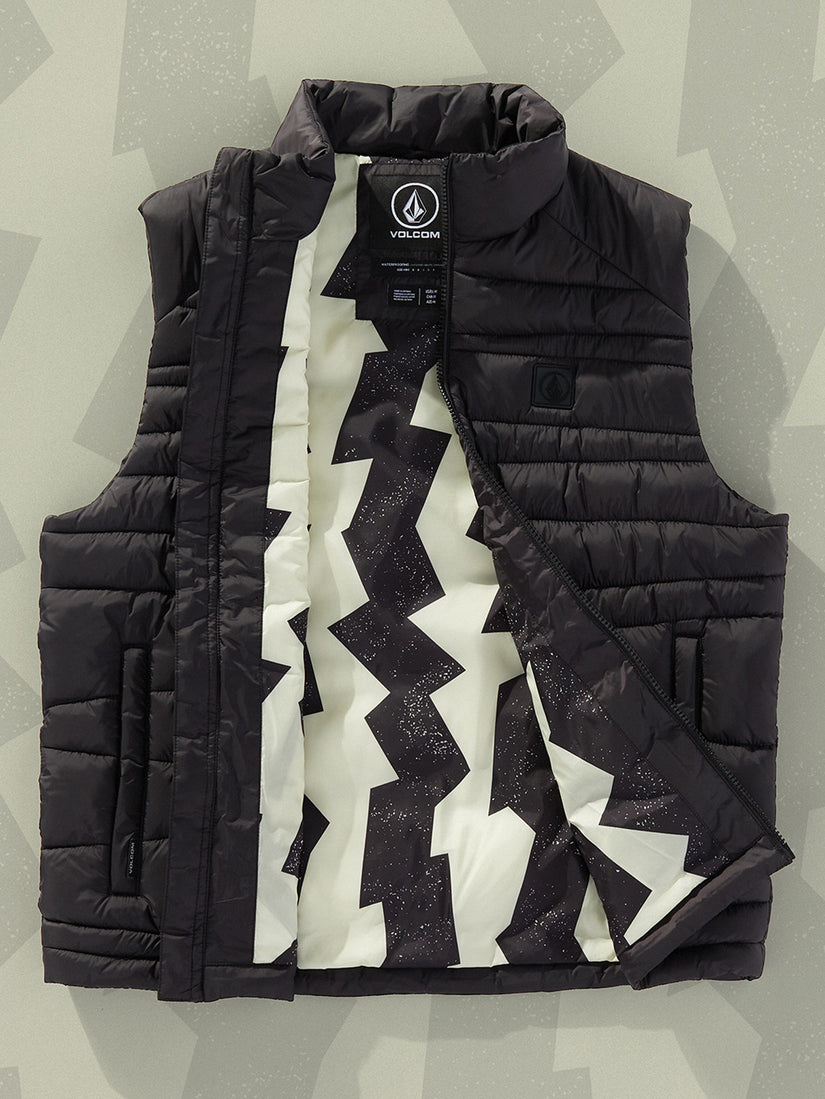 Earth Tripper Puff Weste - BLACK