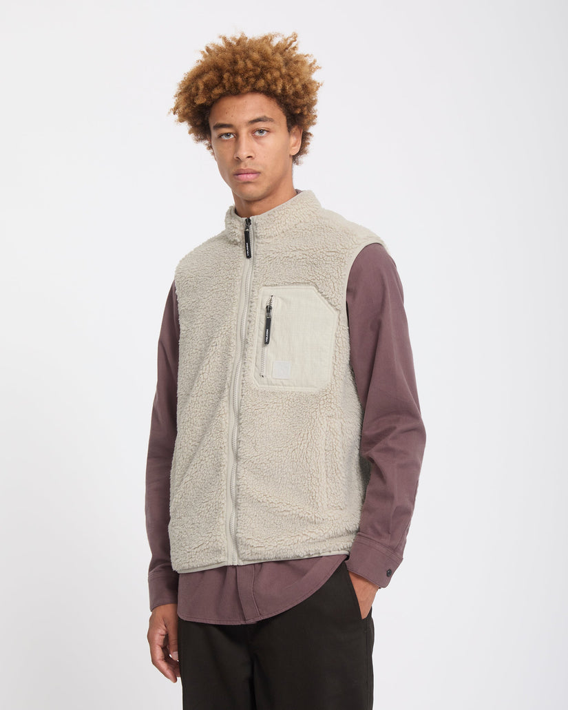 Muzzer Fuzzar Weste - Stone
