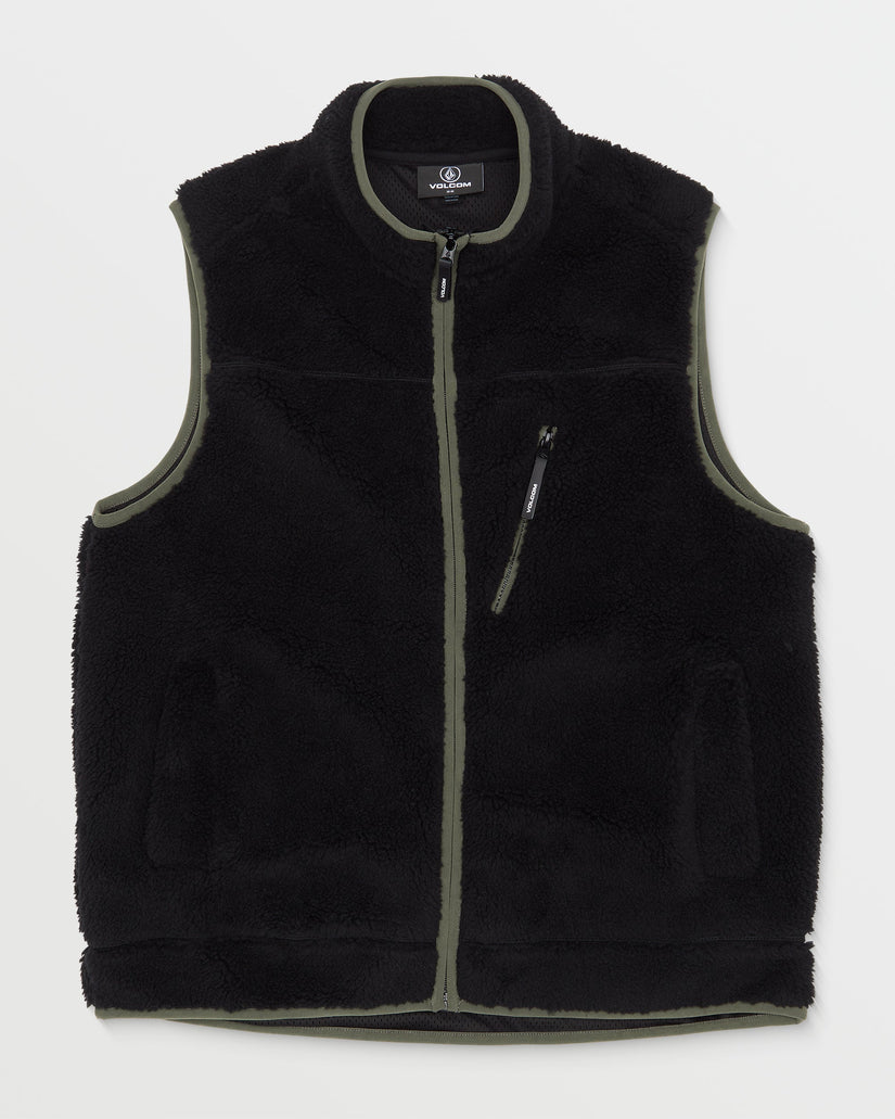 Highvi Fleece Weste - Black