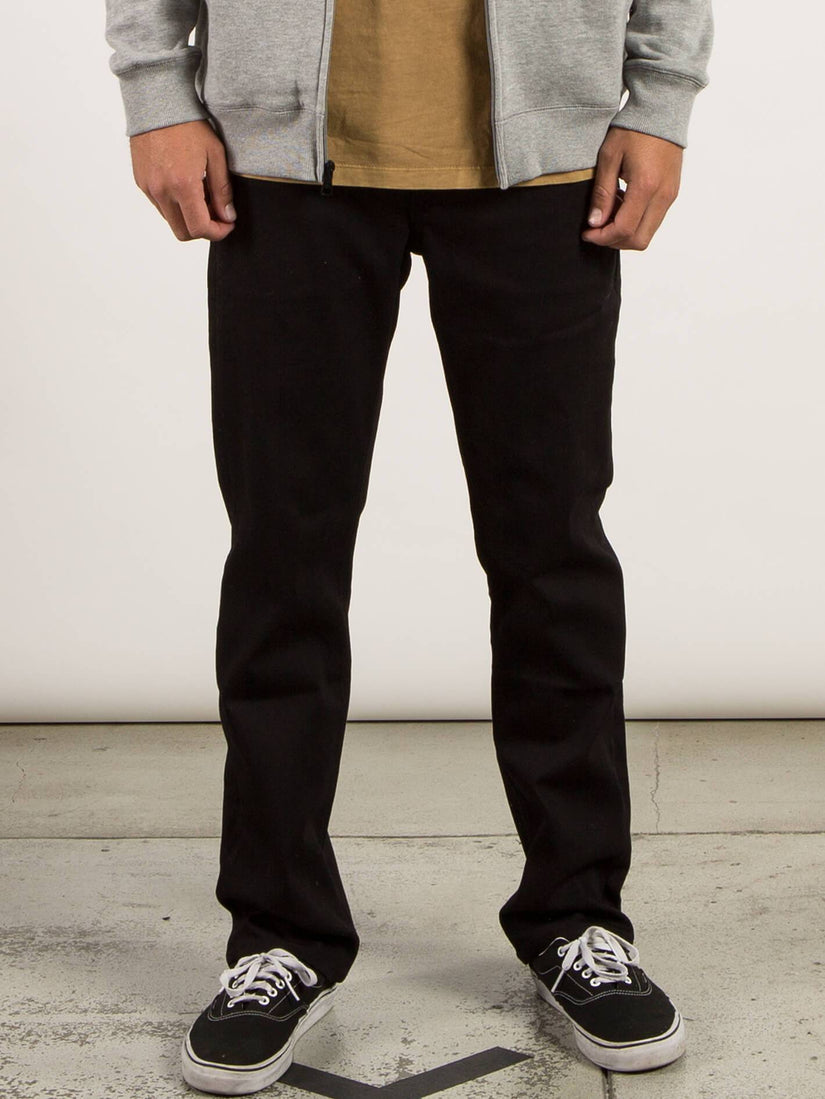 Solver Denim - Black On Black
