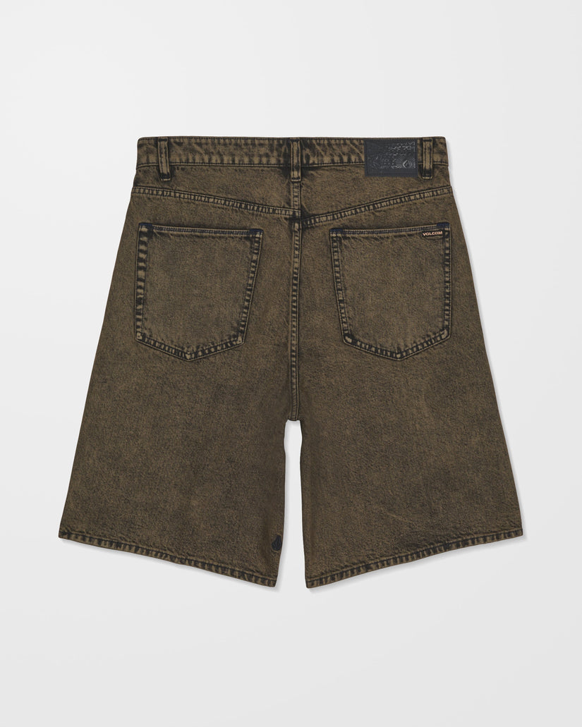 Billow 22" Jeansshorts - Sage Leaf