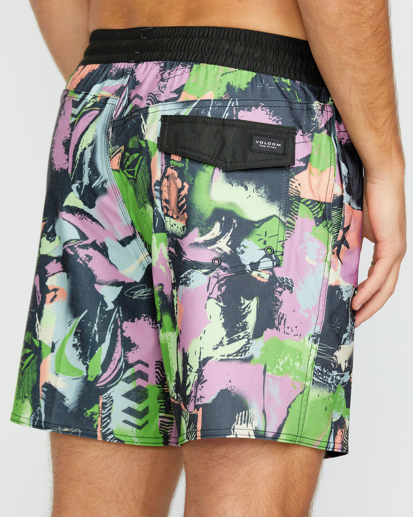Unite Stoney Trunk 17" Boardshorts - STEEL PURPLE