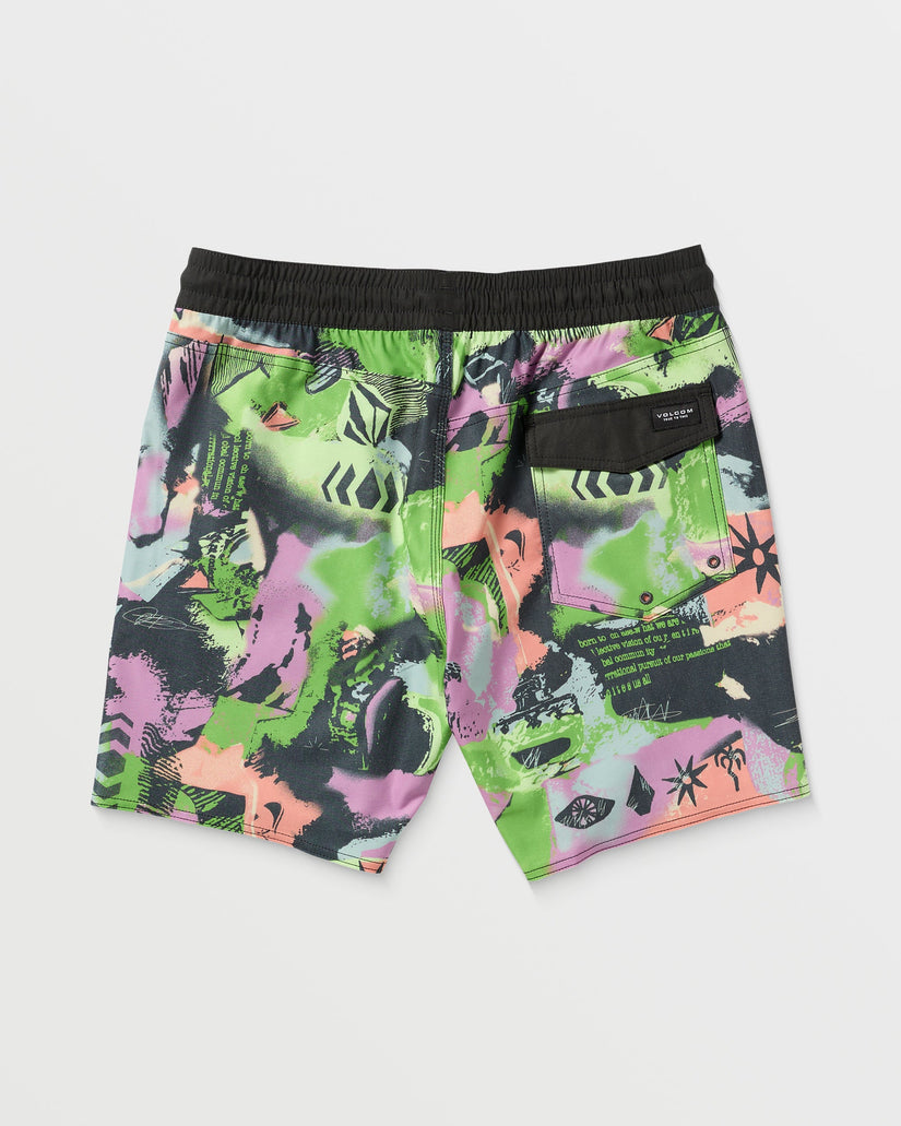Unite Stoney Trunk 17" Boardshorts - STEEL PURPLE