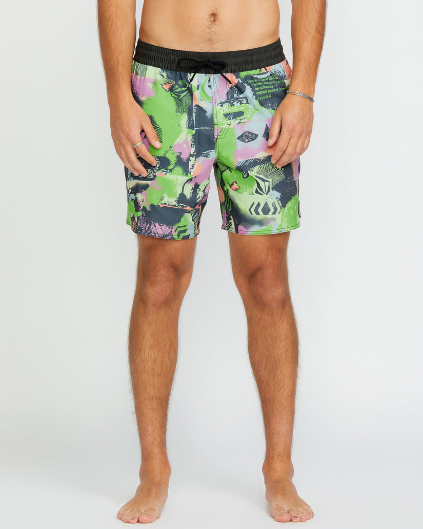 Unite Stoney Trunk 17" Boardshorts - STEEL PURPLE