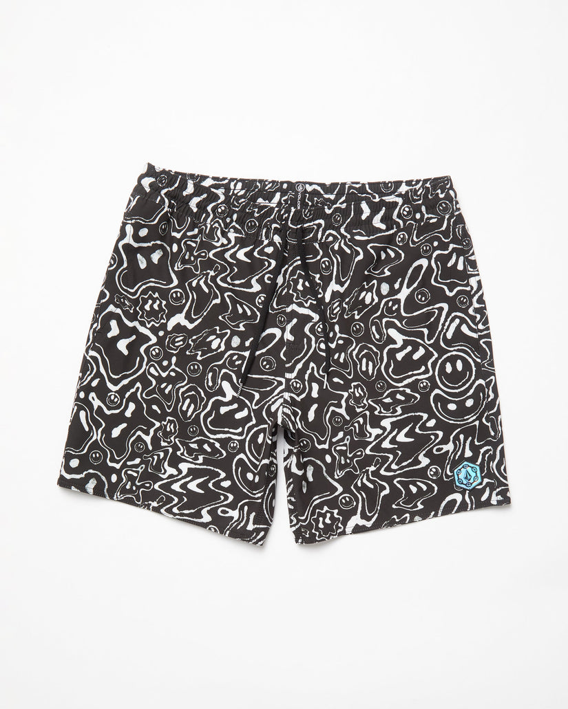 Filip Rygalski Smile Trunk 17" Boardshorts - BLACK
