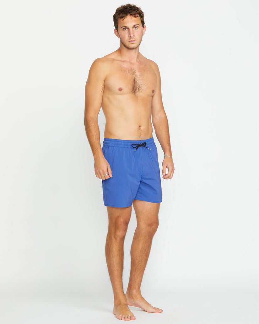 Lido Solid Trunk 16" Boardshorts - ULTRAMARINE