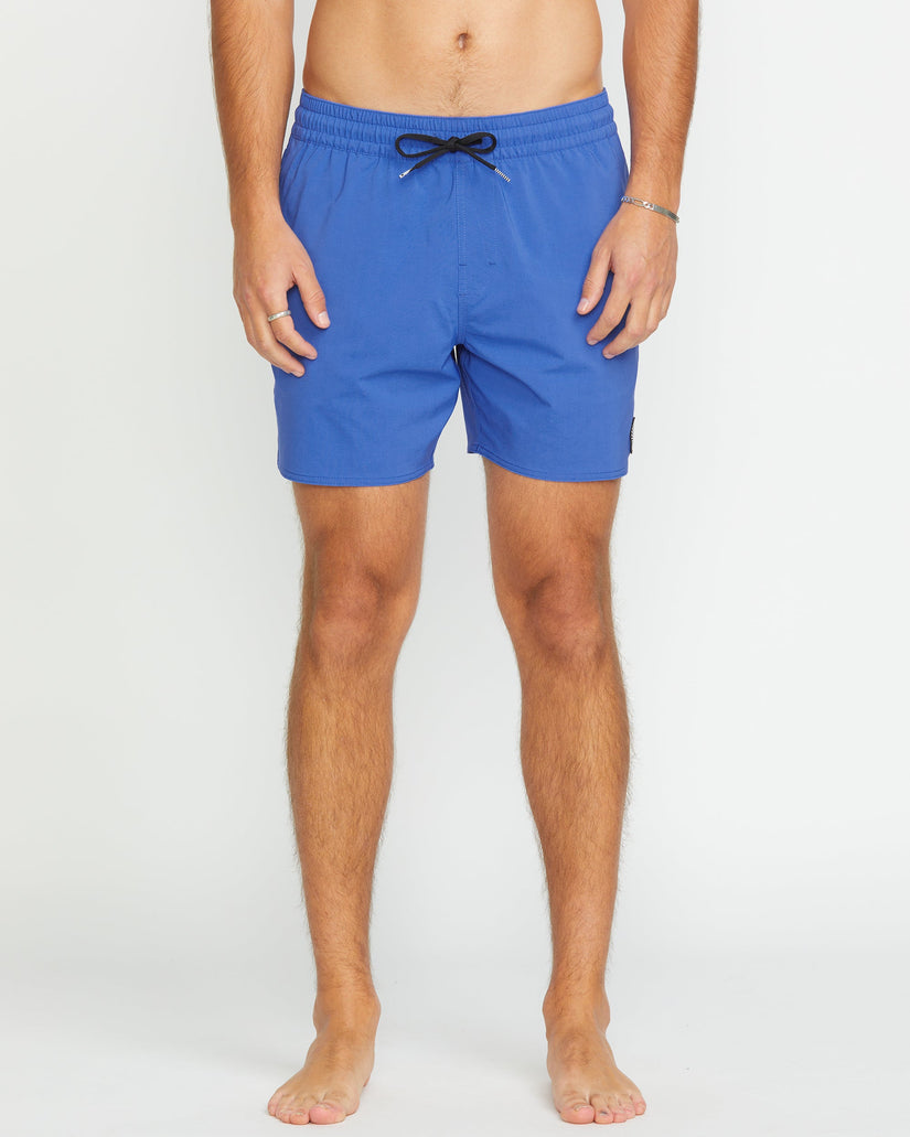 Lido Solid Trunk 16" Boardshorts - ULTRAMARINE