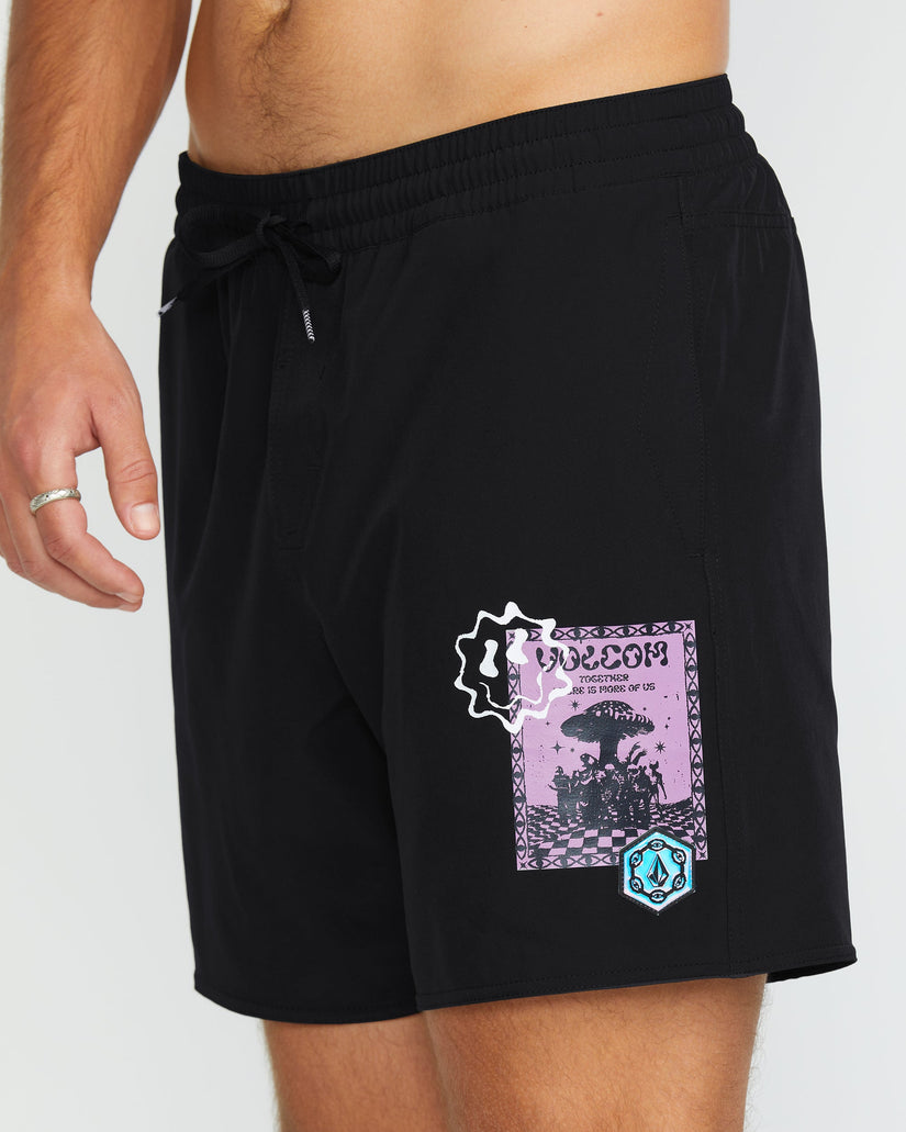 Filip Rygalski Trunk 17" Boardshorts - BLACK