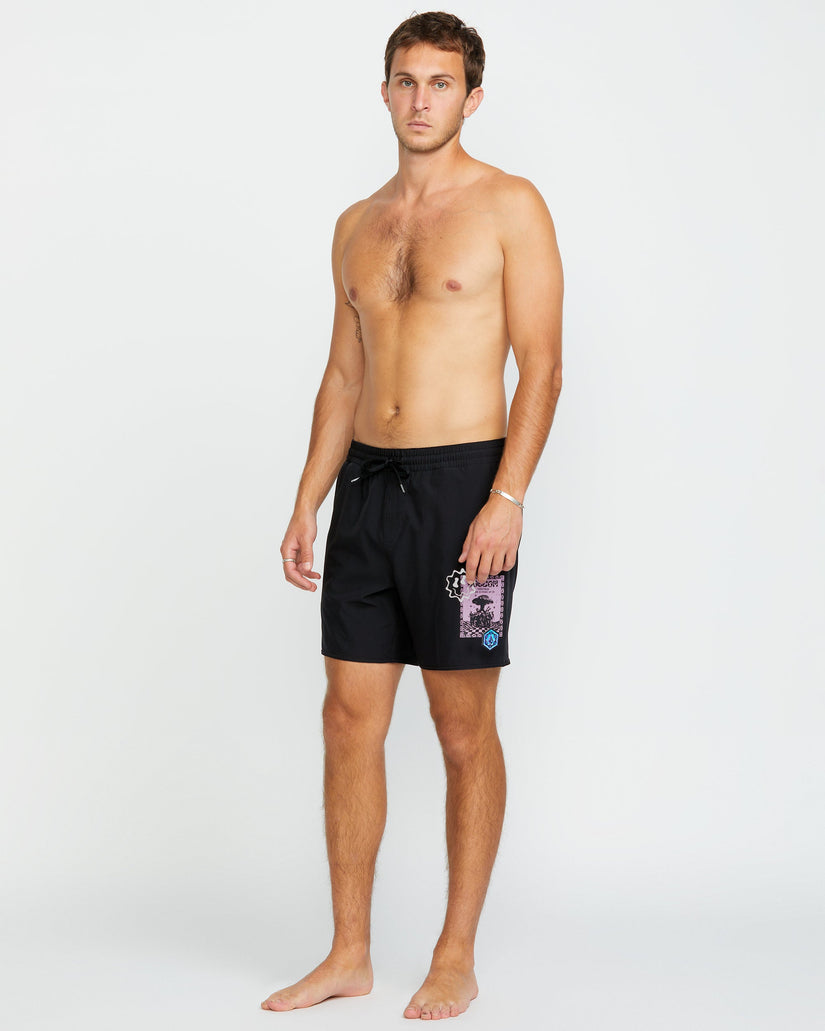 Filip Rygalski Trunk 17" Boardshorts - BLACK