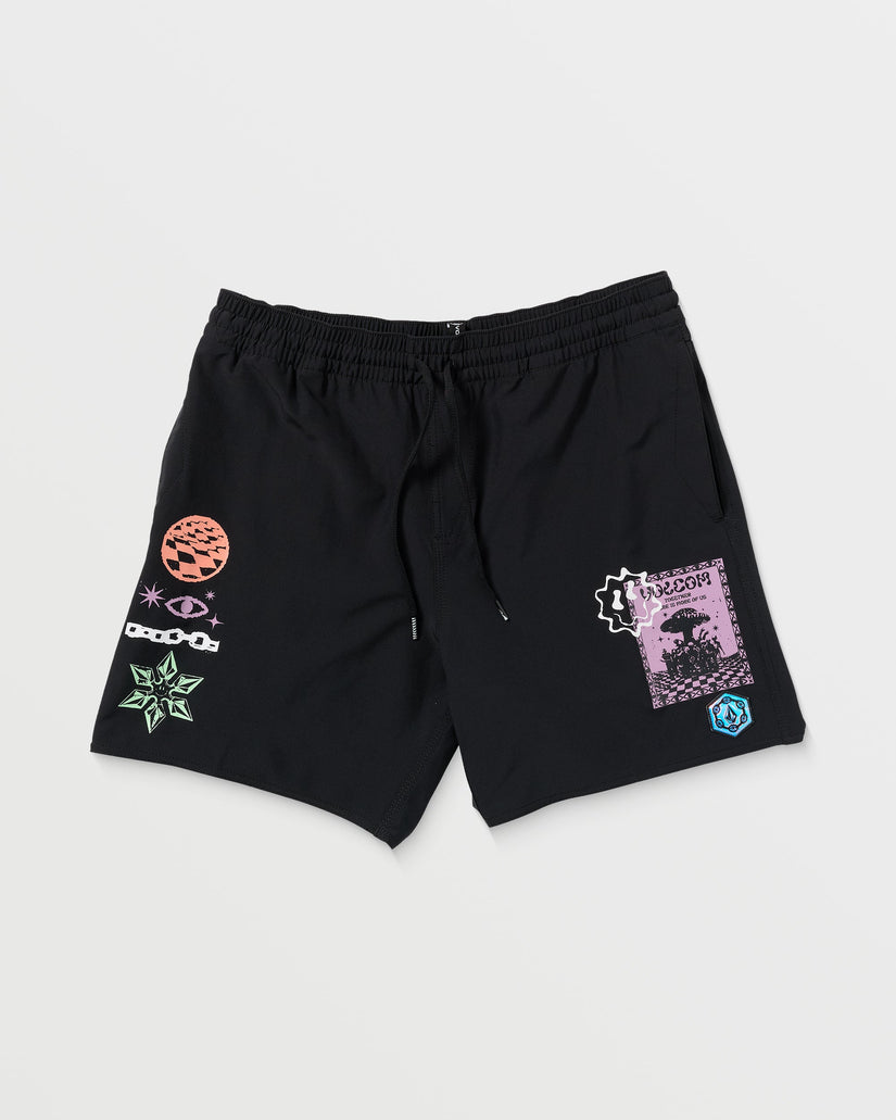 Filip Rygalski Trunk 17" Boardshorts - BLACK