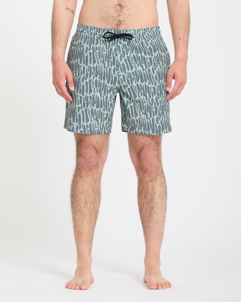 Melange Trunk 17" Boardshorts - Tradewinds