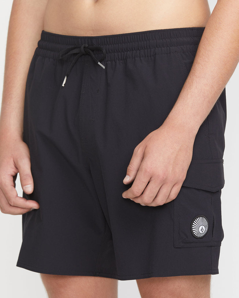 Truly Liberators 17" Boardshorts - BLACK