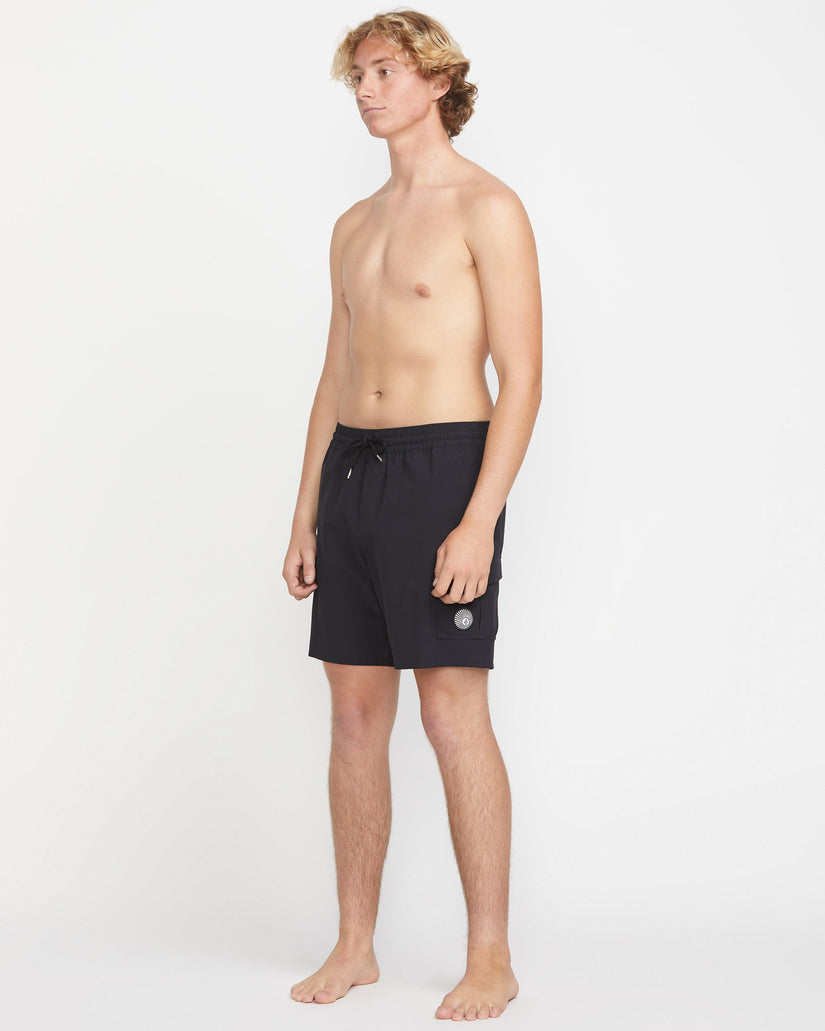 Truly Liberators 17" Boardshorts - BLACK
