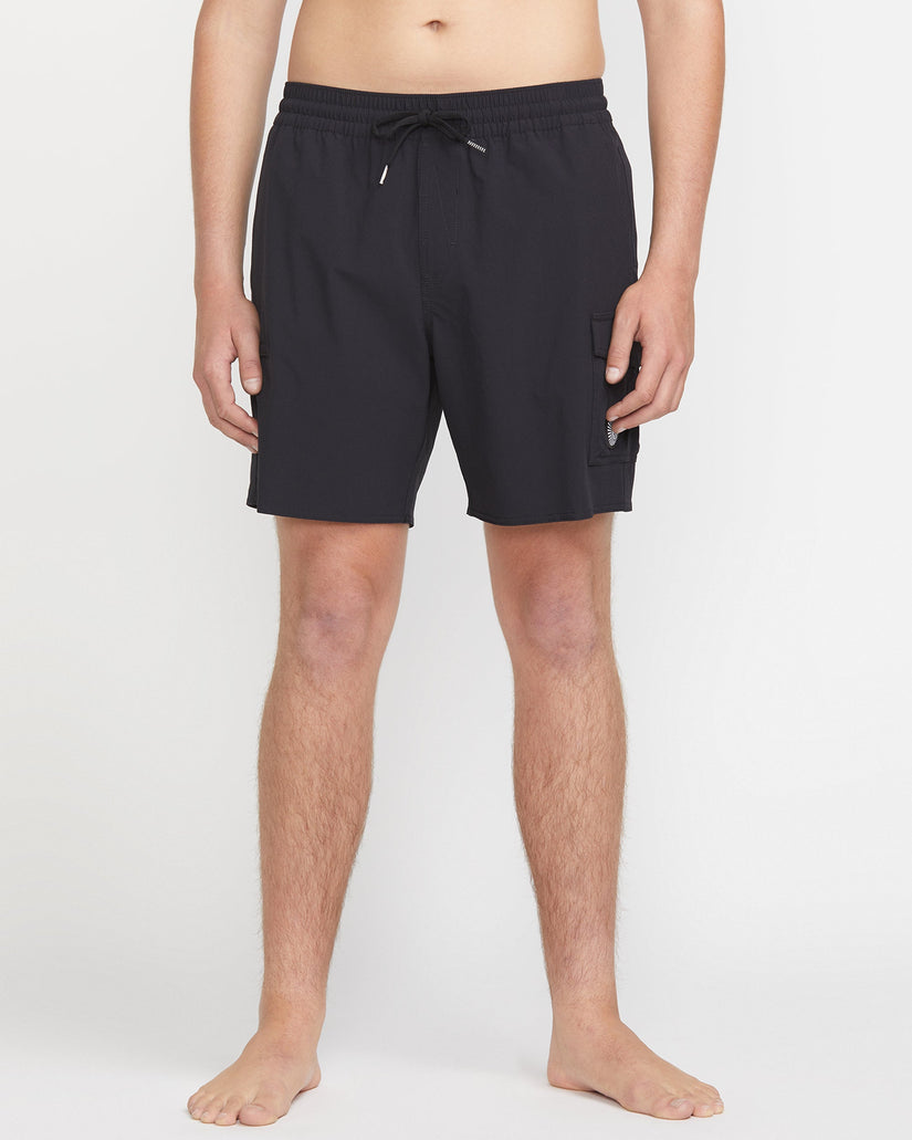 Truly Liberators 17" Boardshorts - BLACK