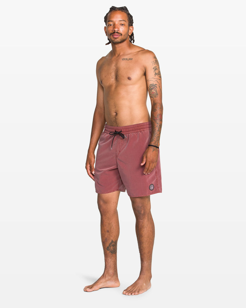 Center Trunk 17" Boardshorts - Apple Butter