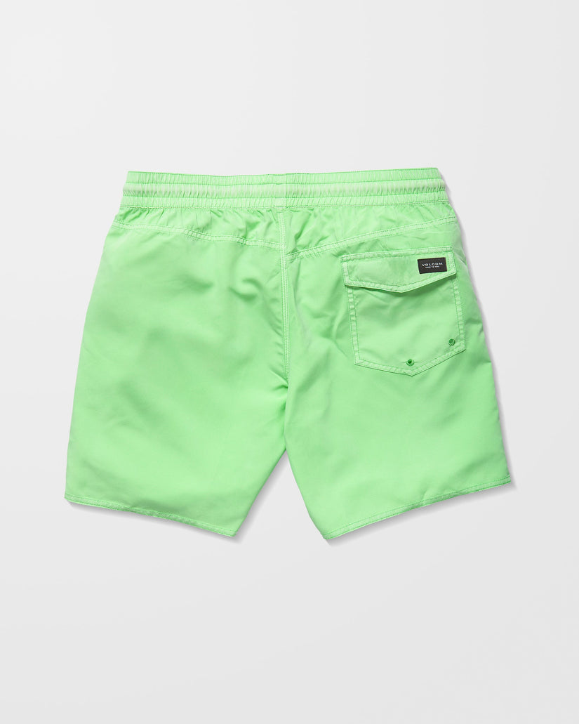 Center Trunk 17" Boardshorts - Island Green