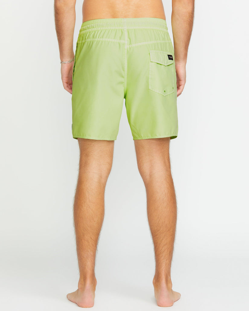 Center Trunk 17" Boardshorts - MIST GREEN
