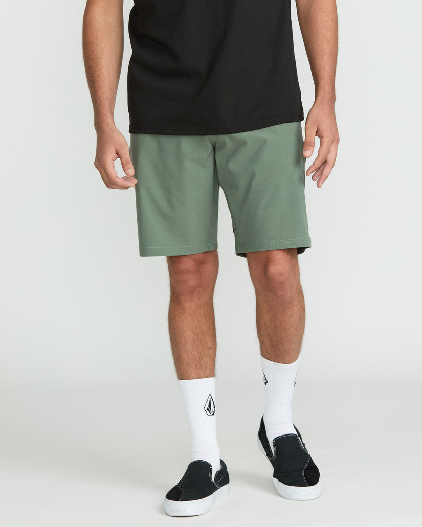 Frickin Cross Shred Static 20" Hybrid Shorts - Light Olive