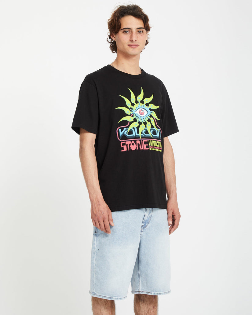 Realityfab T-shirt - BLACK