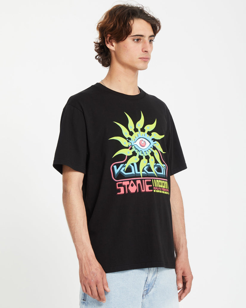 Realityfab T-shirt - BLACK