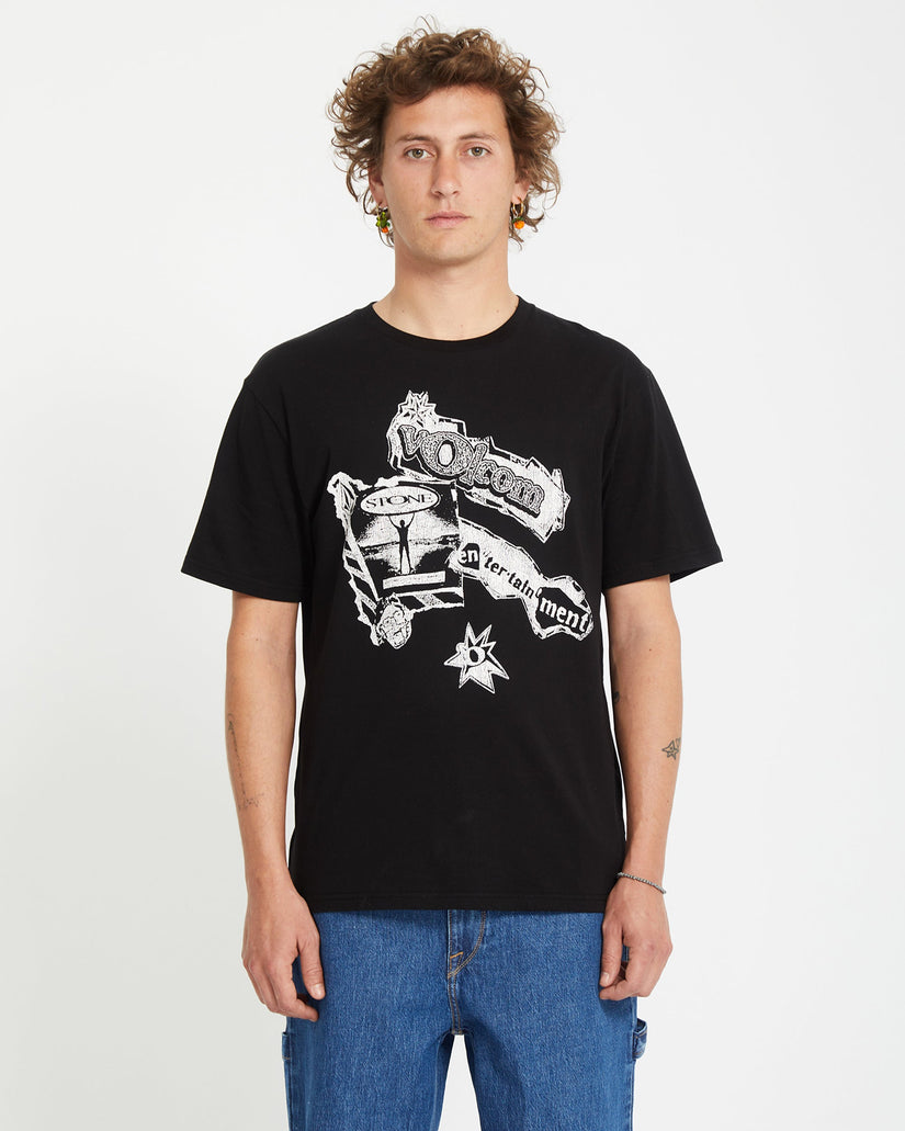 V Ent T-shirt - BLACK