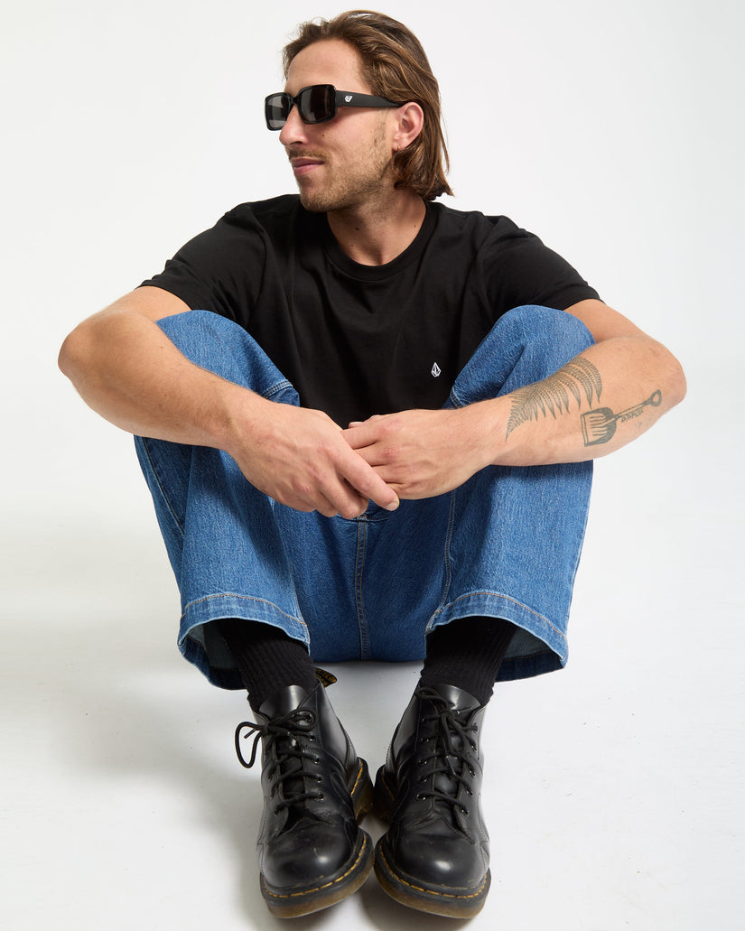 Stone Blanks T-Shirt - Black