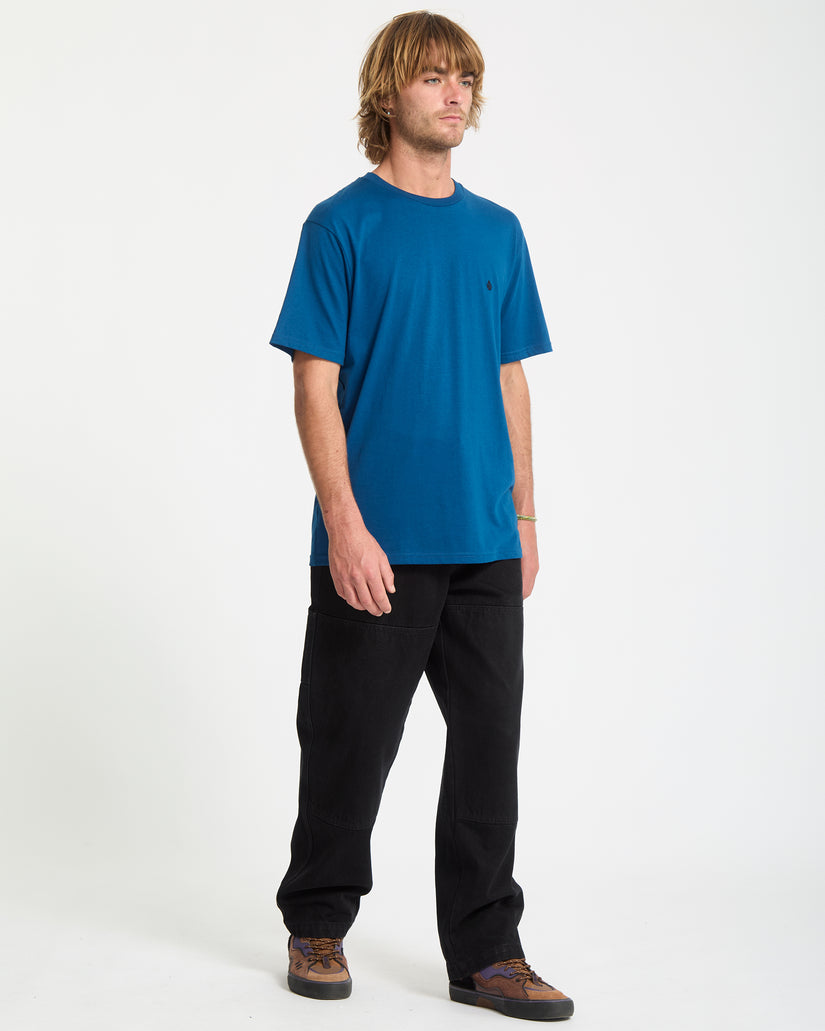 Stone Blanks T-Shirt - Cosmic Blue