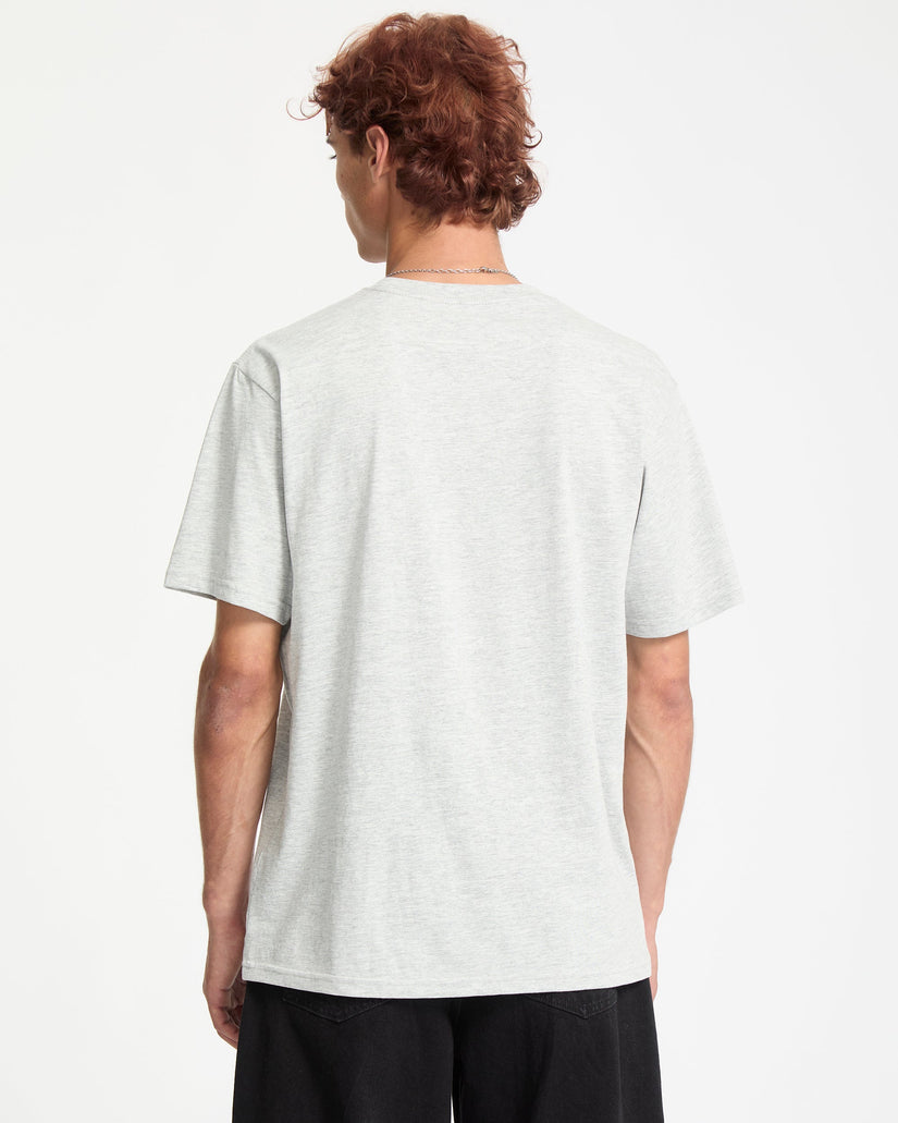 Stone Blanks T-Shirt - Heather Grey