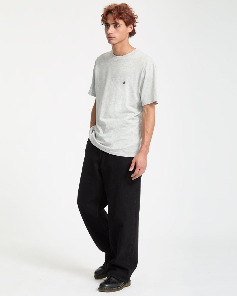 Stone Blanks T-Shirt - Heather Grey