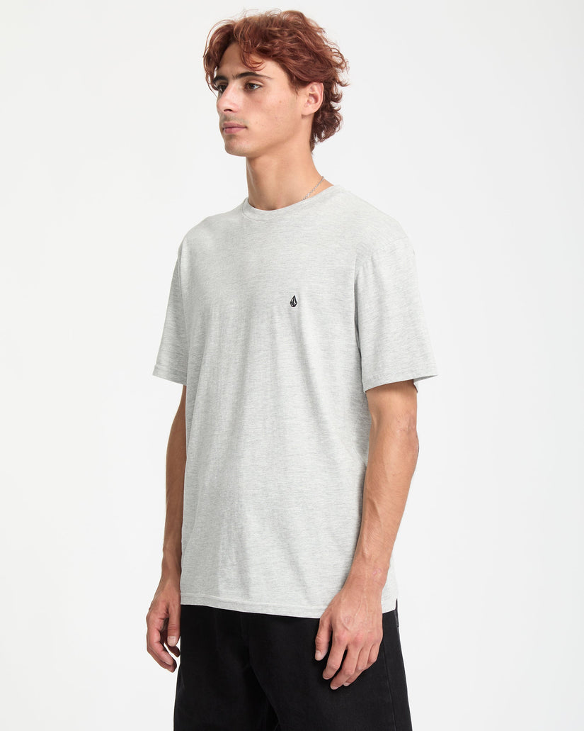 Stone Blanks T-Shirt - Heather Grey