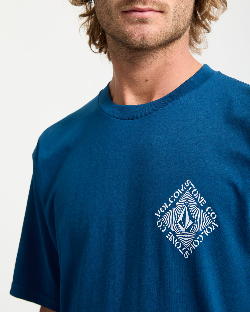 Obtical T-Shirt - Cosmic Blue