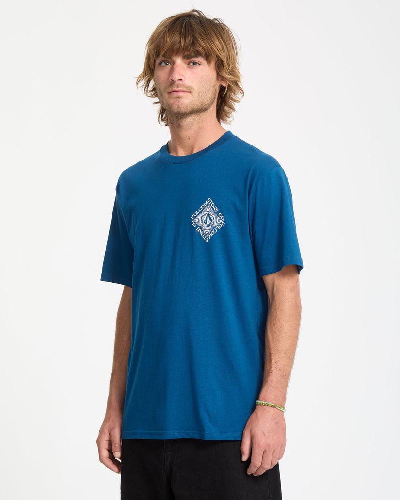 Obtical T-Shirt - Cosmic Blue