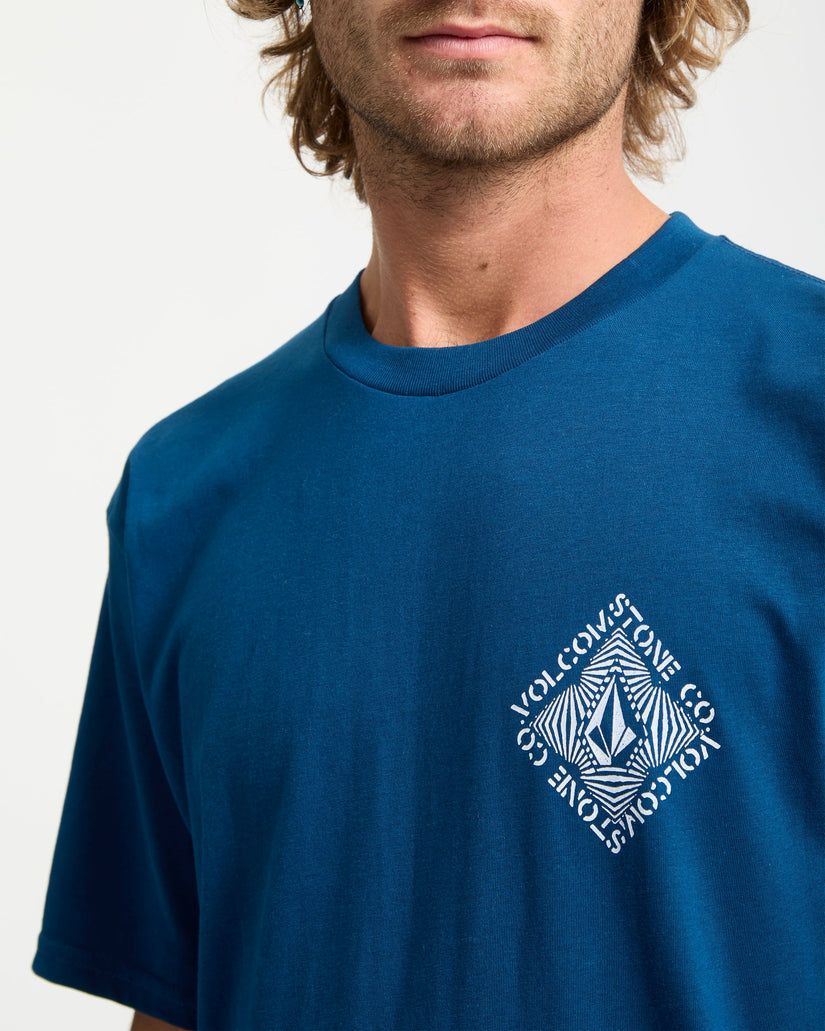 Obtical T-Shirt - Cosmic Blue