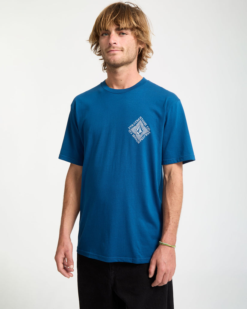 Obtical T-Shirt - Cosmic Blue