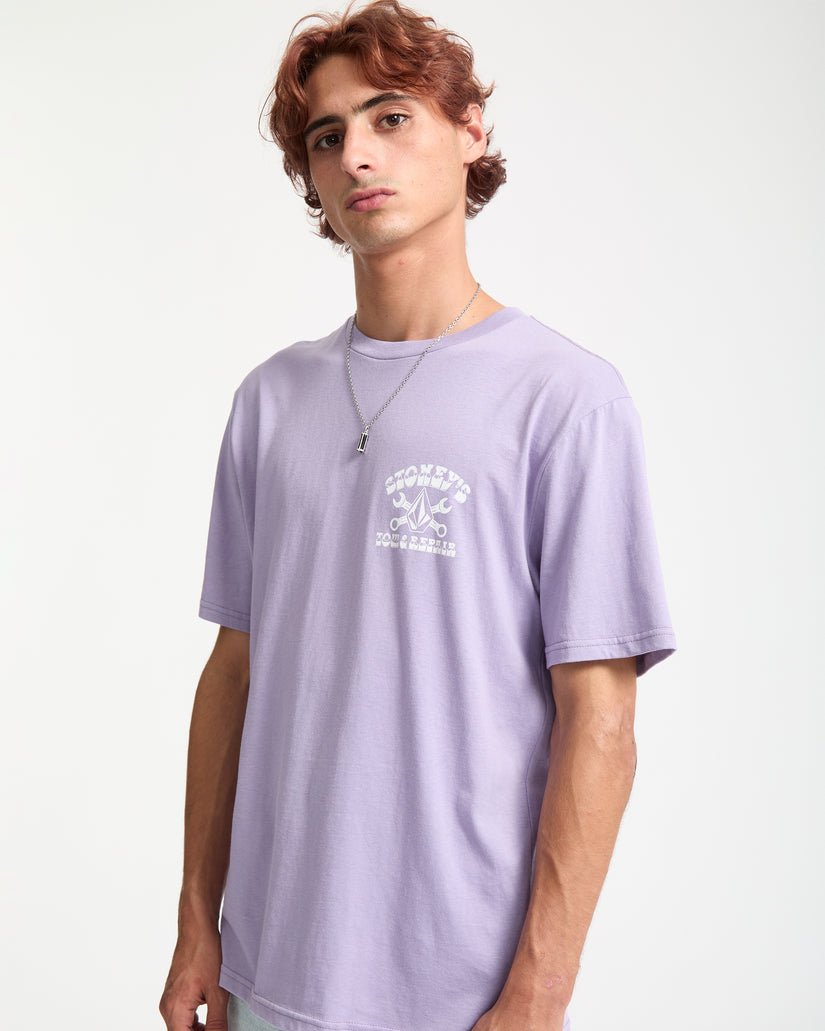 Stoneys T-Shirt - Purple Ash