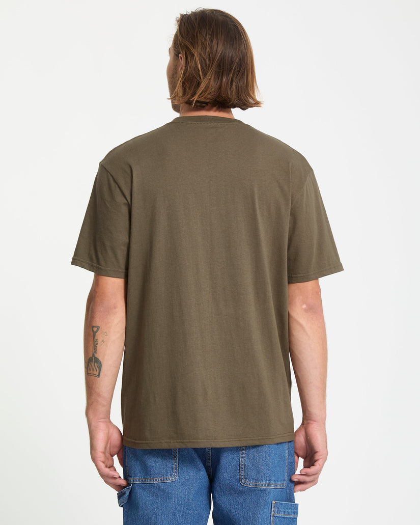 Longo Cats T-Shirt - Sage Leaf