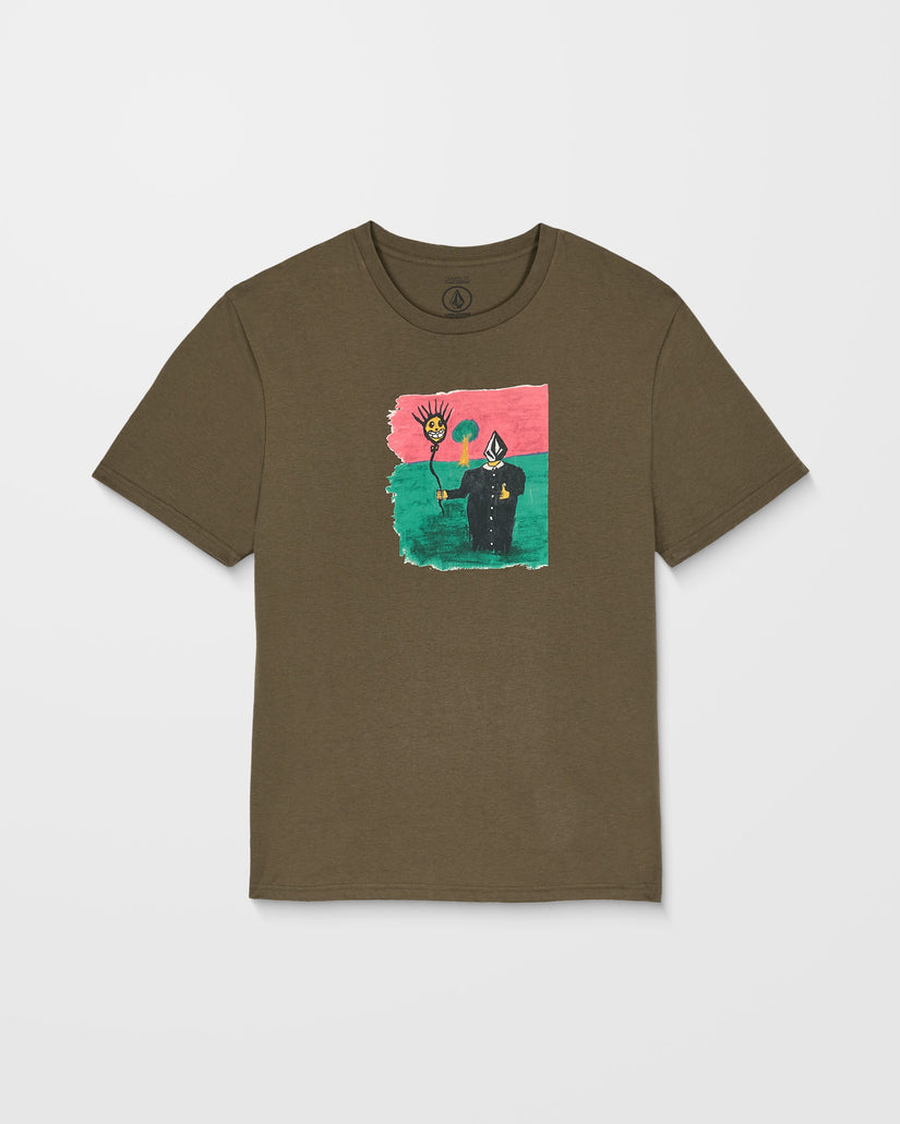 Issam T-Shirt - Sage Leaf