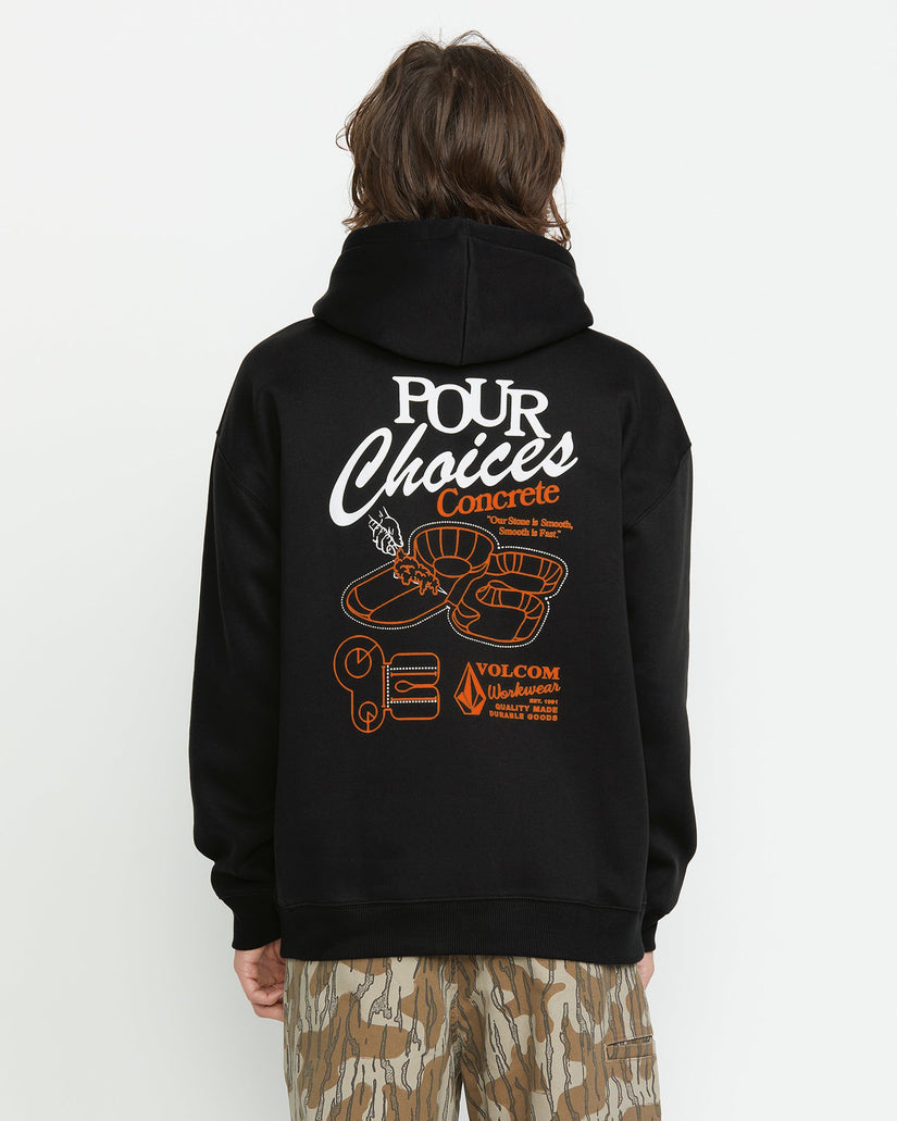 Pour Choices Kapuzenpullover - BLACK