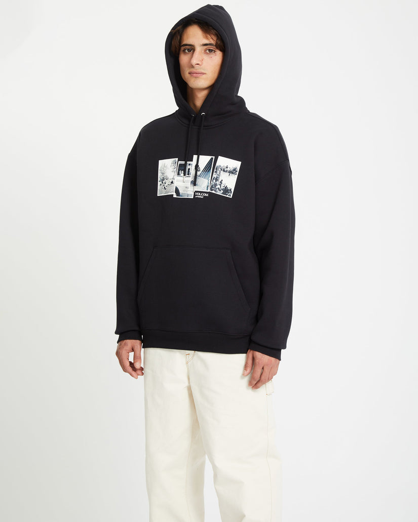 Pfanngles Kapuzenpullover - BLACK