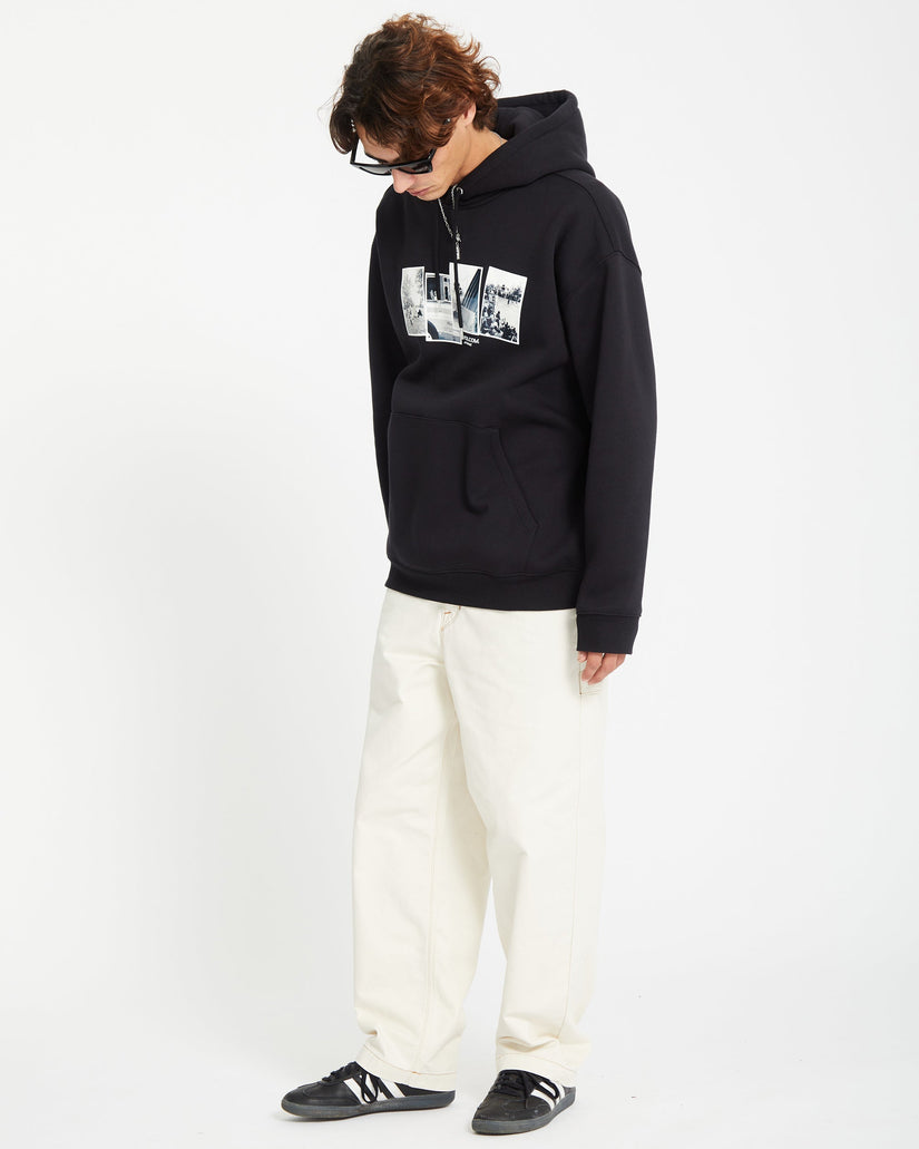 Pfanngles Kapuzenpullover - BLACK