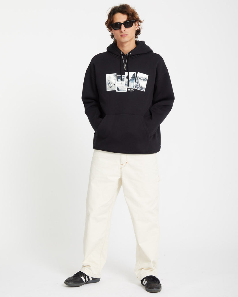 Pfanngles Kapuzenpullover - BLACK