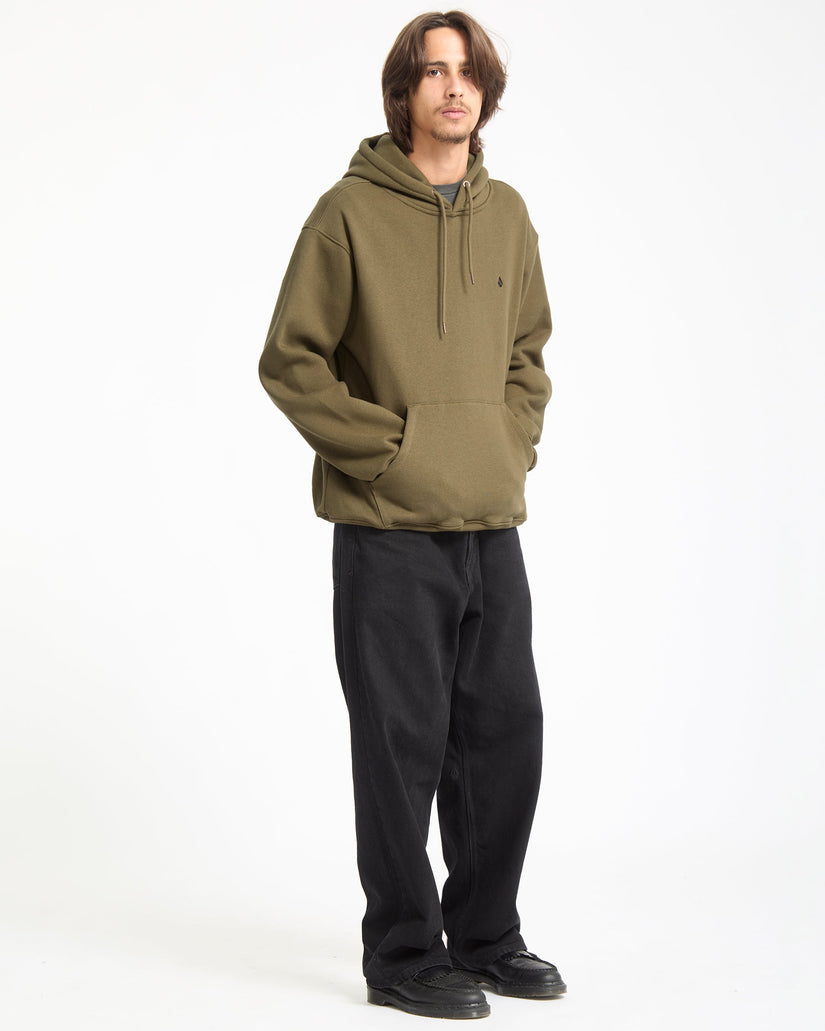 Single Stone Hoodie - Sage Leaf