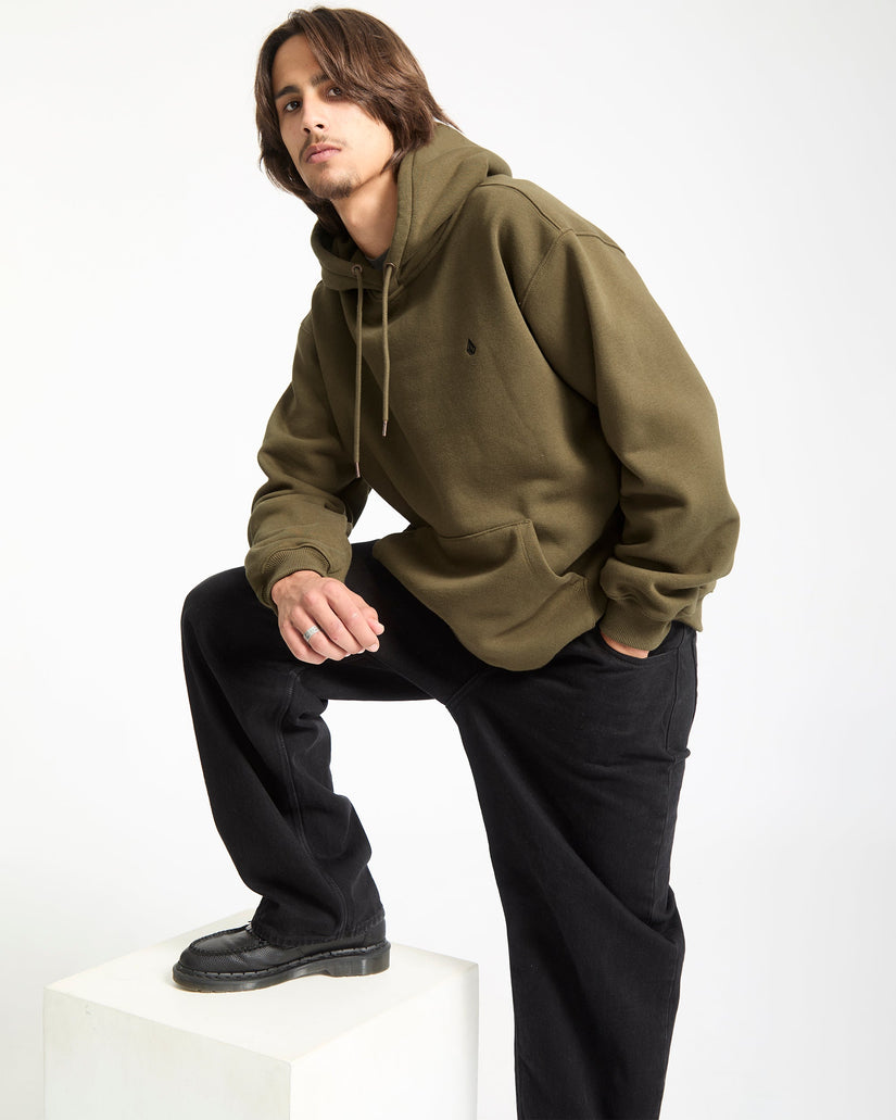 Single Stone Hoodie - Sage Leaf