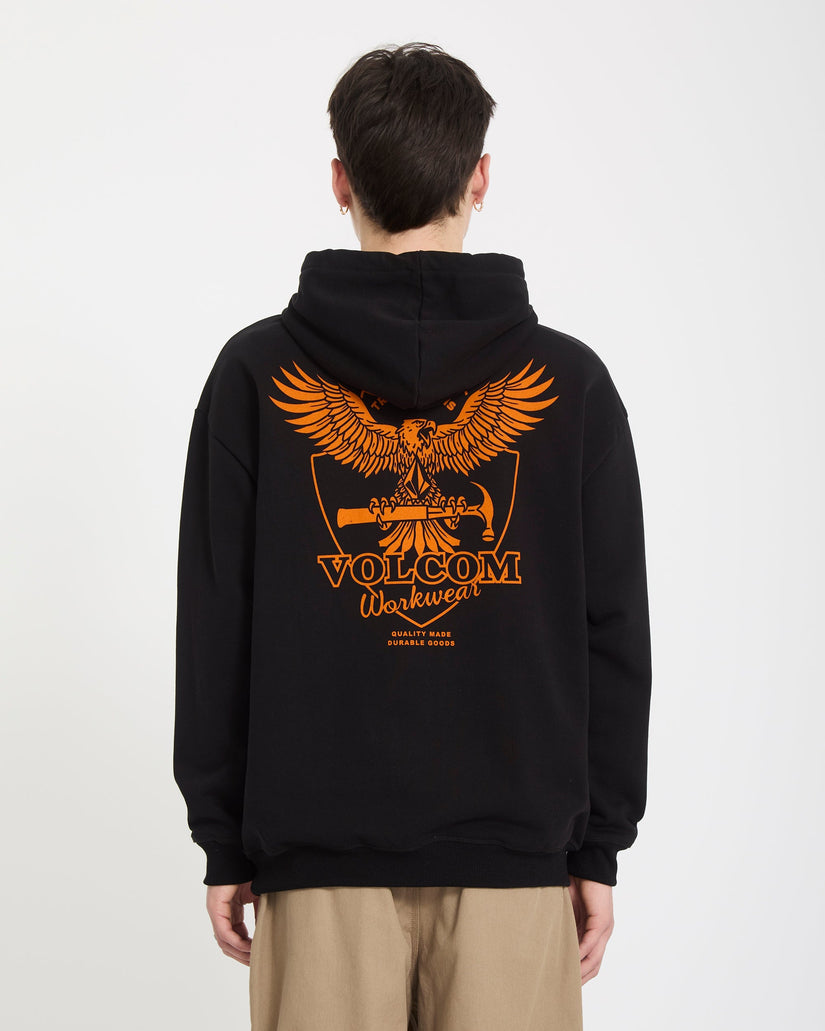 Hammered Hoodie - Black
