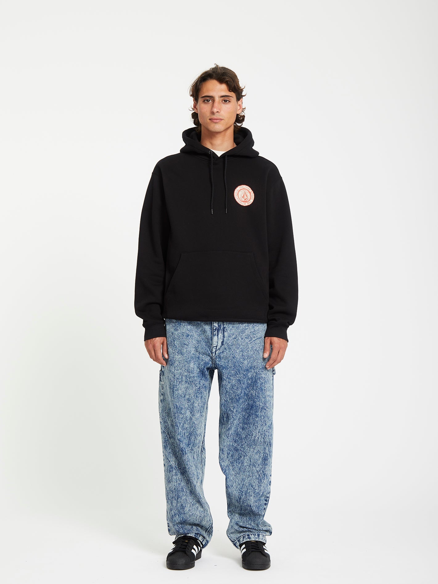 Volstoned Hoodie - Black - Herren - Volcom Schweiz – Volcom
